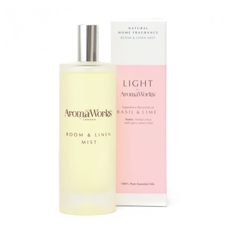 ワックスリリカル アロマワークス ルームミスト 100ml バジル&ライム WLAL3508 1個(ご注文単位1個)【直送品】