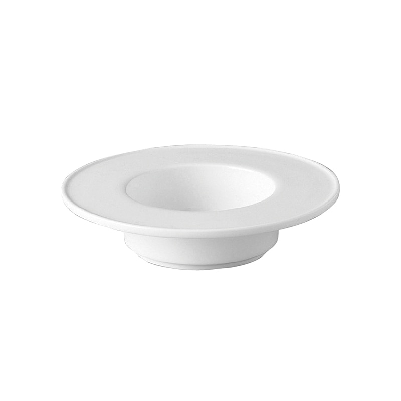 ミヤザキ食器 ラック ポーセレン ノルディック スタッカブルディッシュ 兼ソーサー RA01715NRWH 1個(ご注文単位12個)【直送品】