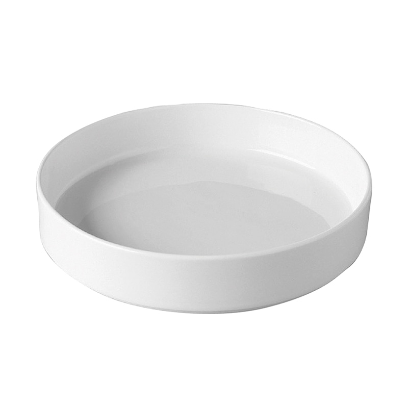 ミヤザキ食器 ラック ポーセレン ノルディック スタッカブルプレート 深 23cm RA23711NRWH 1個(ご注文単位6個)【直送品】