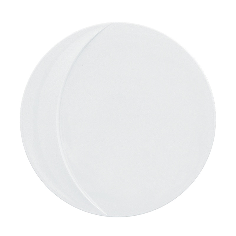 ミヤザキ食器 ラック ポーセレン ムーン ラウンドプレート 23.5cm RA23321MOWH 1個（ご注文単位12個）【直送品】