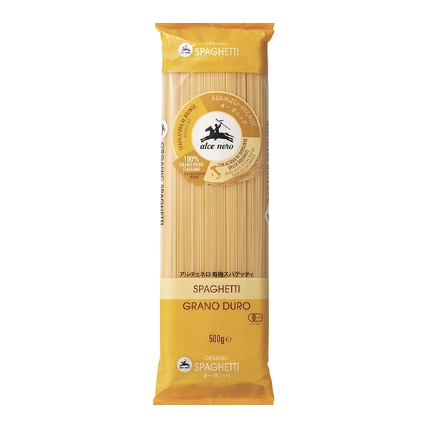 アルチェネロ 有機スパゲッティ 500g 常温 1個※軽(ご注文単位1個)※注文上限数12まで【直送品】