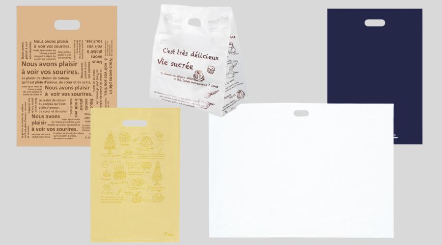 プラスチック手穴ポリ袋